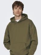 Only & Sons Sweatshirt 'DAN'  sepia