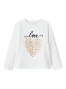 NAME IT Bluser & t-shirts 'NMFRSTAR'  guld / sort / hvid