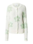 florence by mills exclusive for ABOUT YOU Cardigan 'Meadow Flowers '  lysegrøn / hvid