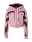 ADIDAS ORIGINALS Sweatjakke  choko / lys pink