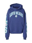 Love Scars Sweatshirt  jade / lyselilla / lyserød / hvid