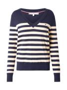 TOMMY HILFIGER Pullover  mørkeblå / naturhvid