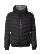 ARMANI EXCHANGE Vinterjakke  sort / hvid