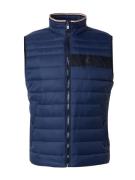 BOSS Vest 'Darolan'  mørkebeige / navy / natblå / hvid