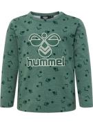 Hummel Shirts 'Greer'  mørkegrøn / sort / hvid