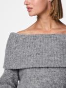 PIECES Pullover 'PCPam'  grå-meleret