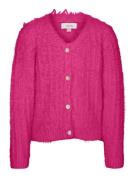 Vero Moda Girl Cardigan 'LAPOILU'  hindbær