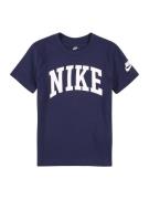 Nike Sportswear Shirts 'Club Seasonal'  navy / hvid