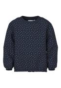 NAME IT Sweatshirt 'NMFVILUBA'  safir / hvid