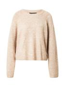 VERO MODA Pullover 'VMJUPITER'  mørkebeige