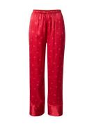 Hunkemöller Pyjamasbukser  pink / rød