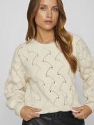 VILA Pullover 'VISulfy'  creme