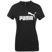 PUMA Funktionsbluse 'Essential'  sort / hvid