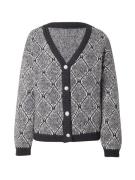 VERO MODA Cardigan 'VMRORY'  antracit / lysegrå