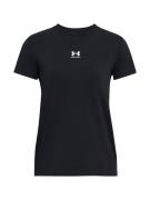 UNDER ARMOUR Funktionsbluse  sort / hvid