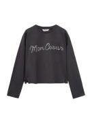 MANGO KIDS Bluser & t-shirts 'COEUR'  antracit / sølv