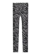 NAME IT Leggings  sort / hvid