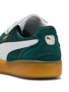 PUMA Sneaker low  guld / mørkegrøn / hvid