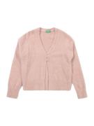 UNITED COLORS OF BENETTON Cardigan  gammelrosa