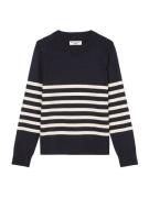 Marc O'Polo DENIM Pullover  navy / hvid