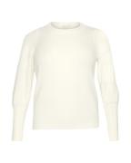 KAFFE CURVE Pullover 'Amalia'  naturhvid