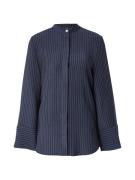 modström Bluse 'Isabel'  navy / hvid