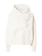 Abercrombie & Fitch Sweatshirt 'ESSENTIAL'  blå / sort / hvid