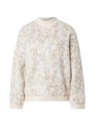 PIECES Pullover 'PCPEGGY'  beige / champagne / hvid