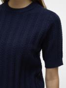 VERO MODA Pullover 'VMJenny'  navy