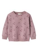 NAME IT Sweatshirt 'NMFBELLA'  brun / lysviolet