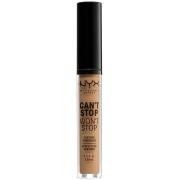 NYX PROFESSIONAL MAKEUP Can't Stop Won't Stop Concealer Golden