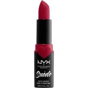 NYX PROFESSIONAL MAKEUP Suède Matte Lipstick Spicy