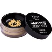 NYX PROFESSIONAL MAKEUP Can't Stop Won't Stop Setting Powder Bana