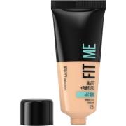 Maybelline New York Fit Me Matte + Poreless Foundation 105 Natura