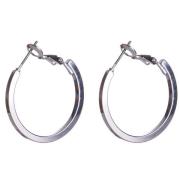 Dazzling Klassiker Earrings Silver