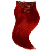 Rapunzel of Sweden Clip-on set 7 pieces 50 cm 6.0 Red Fire