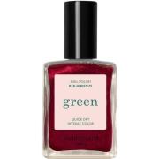 Manucurist Green Nail Polish Red Hibiscus