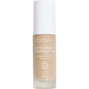 Gosh Hydramatt Foundation 30 ml 004Y Light - Yellow/Cold underton