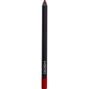 Gosh Velvet Touch Lipliner Waterproof 016 The Red