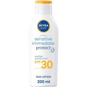 NIVEA SUN Sensitive Immediate Protect Sun Lotion SPF30 200 ml