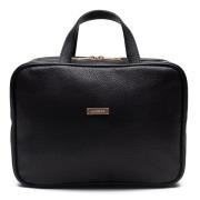 JJDK Large Cosmetic Bag Black gloss