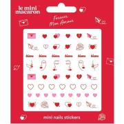 Le Mini Macaron Nail Art Stickers Forever Mon Amour