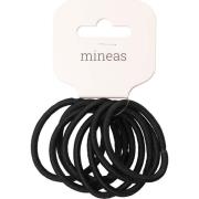 Mineas Hair Band Basic 8 pcs Black