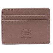 Herschel Charlie Cardholder Vegan Leather Ash Rose