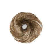 Rapunzel of Sweden Vegan Fibre Hair Scrunchie Brown Ash Blonde Ba