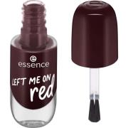 essence Gel Nail Colour 72 LEFT ME ON red