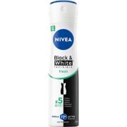 NIVEA Black & White Fresh Spray 150 ml