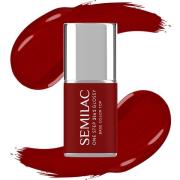 SEMILAC UV Gel Polish One Step 3in1 Glossy S575 Dark Red