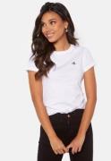 Calvin Klein Jeans CK Embroidery Slim Tee YAF Bright White XS