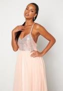 Bubbleroom Occasion Daphne Sequin Gown Rose gold 34